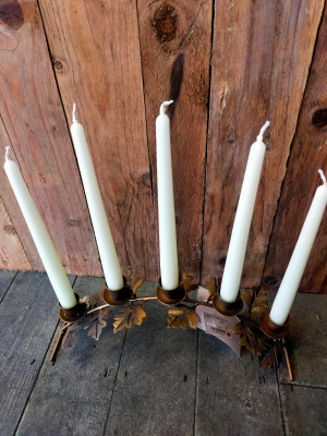 Candle holder for table