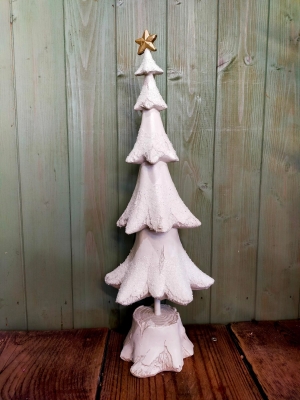 Frosted ceramic Christmas Tree